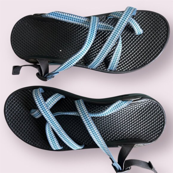 Chaco Shoes - Chaco Vibram Sole Hiking Water Slip On Sandals Womens 7 Gorpcore Strappy Sandal